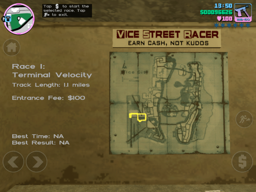 Checkpoint Races - GTA Vice City