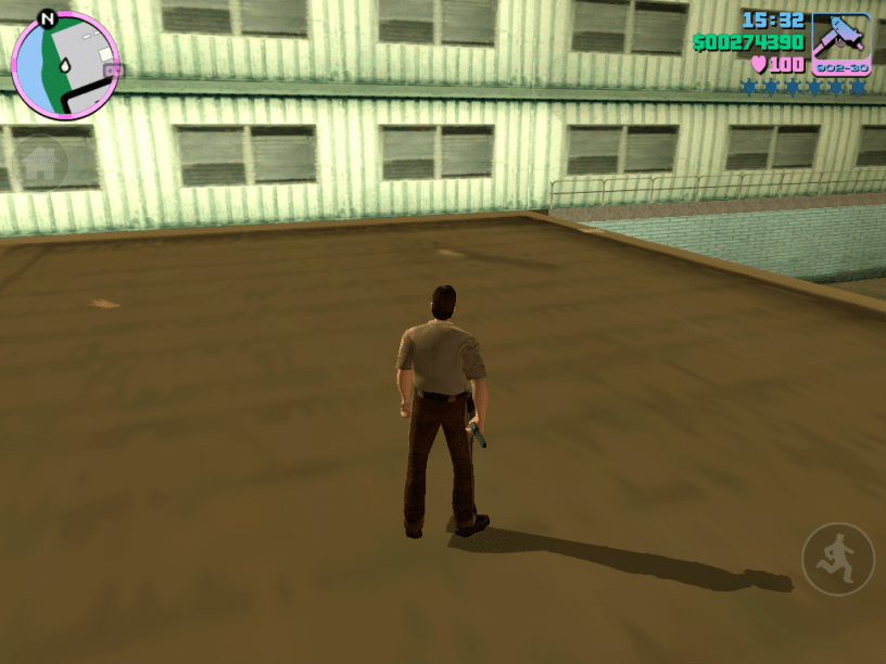 Shoot button missing GTA Vice City