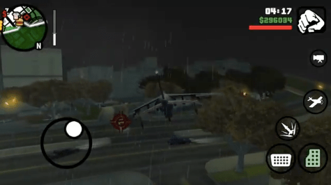 Re-spray a hydra jet in GTA San Andreas