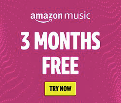Amazon music 3 month free trial