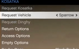 Respawn Kosata Sparrow next to you