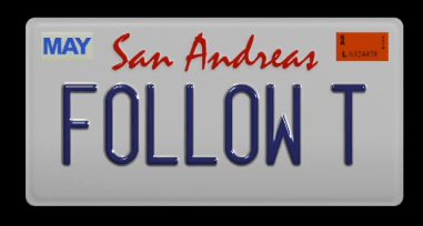 Custom licence plate GTA Online