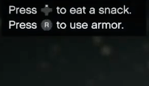 Quickest way add snacks armour GTA Online