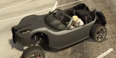 Dented car glitch GTA Online