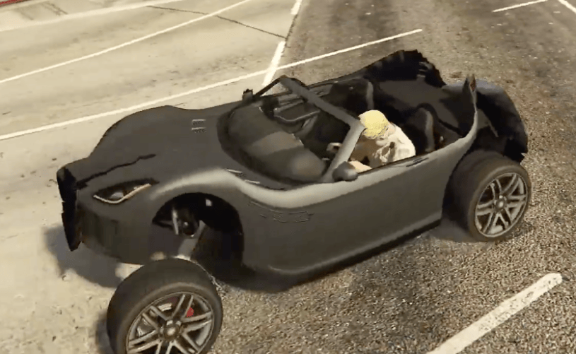 Dented car glitch GTA Online